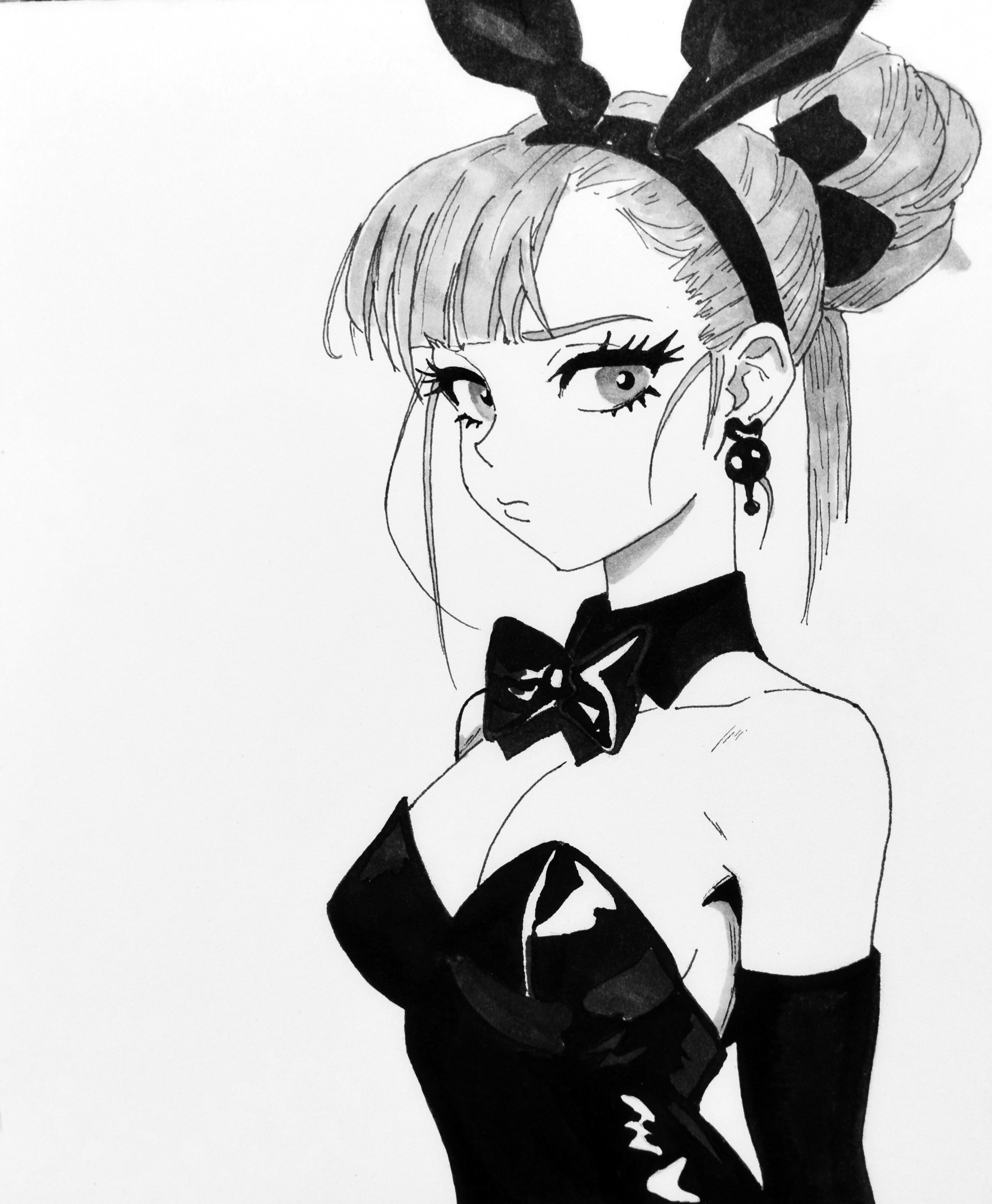 Ilustración hecha con tinta